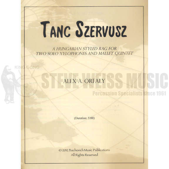 Orfaly-Tanc Szervusz (SP)-solo 2X/B/V/Cro./4M