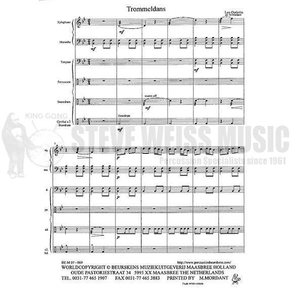 Ouderits-Trommeldans (SP)-X/M/2T/P