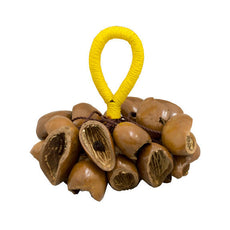 Overseas Connection Nigerian Uyot Seed Nylon Rattle (N824A)