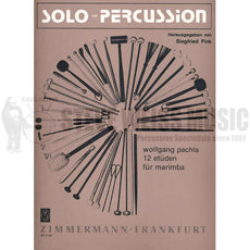 Pachla-Twelve Etudes for Marimba-M