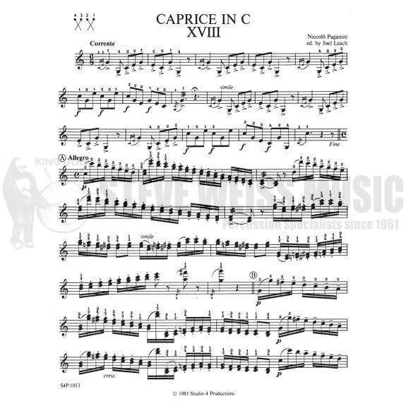 Paganini-Capricen-M