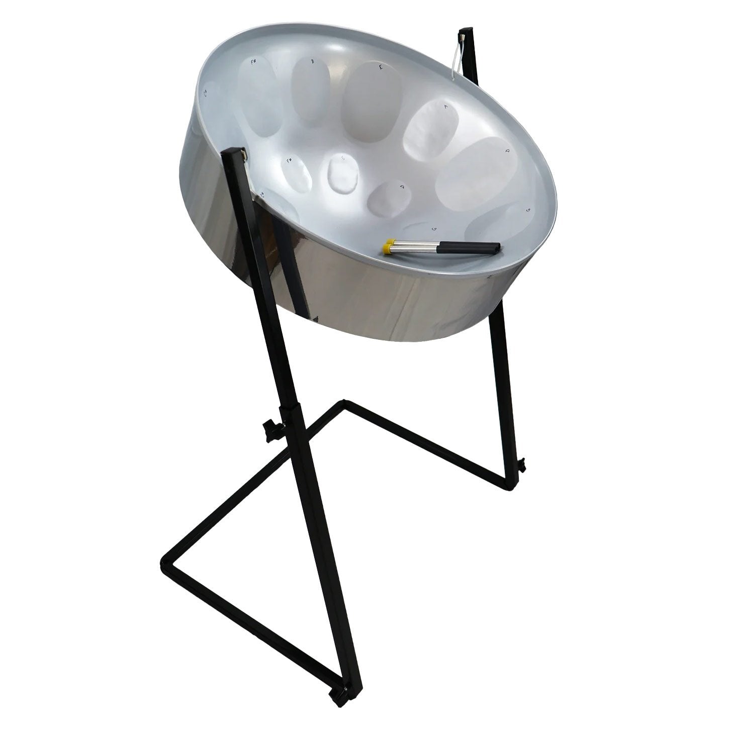 Panyard C20 Lead Pan with Stand & Mallets Silver