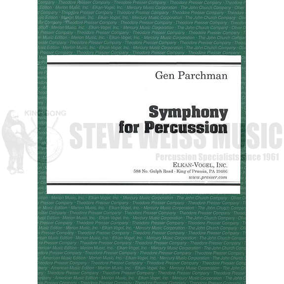 Parchman-Symphony for Percussion (SP)-P/C/V/B/4T