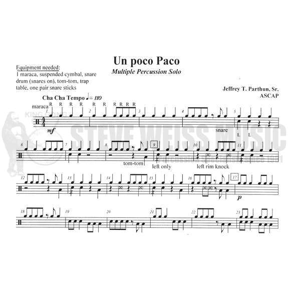Parthun-Un Poco Paco-P