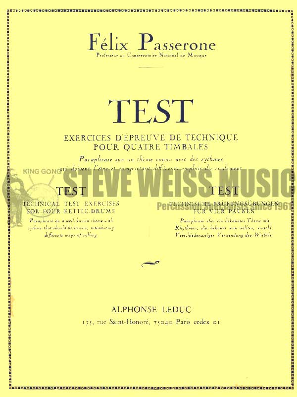 Passerone-Test