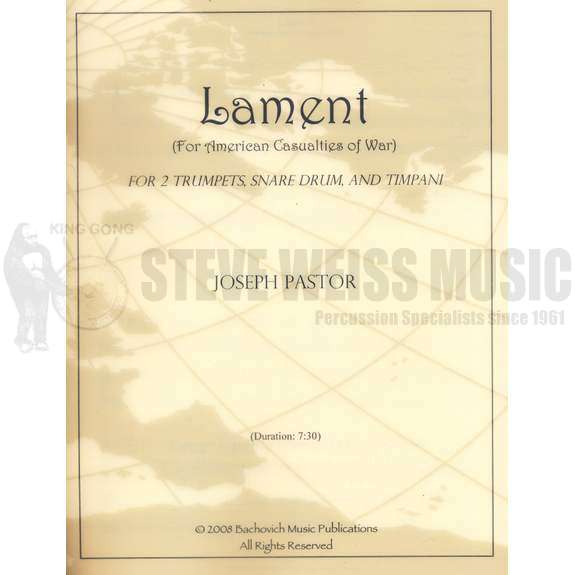 Pastor-Lament (SP)-4T/SD/2TP