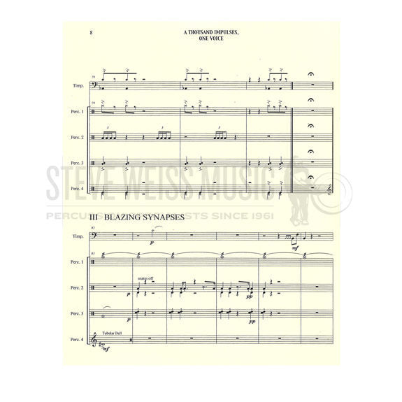 Pastor-Thousand Impulse One Voice, A (SP)-C/4T/P