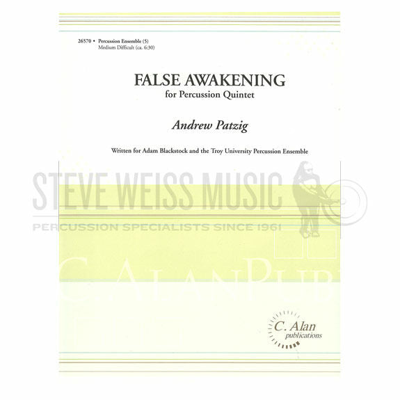 Patzig-False Awakening (SP)-B/2V/2M/P