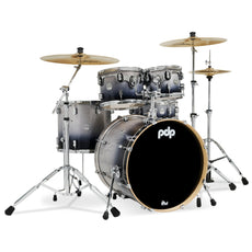 PDP Drums Concept Maple 5pc Silver to Black Fade pdcm2215sb