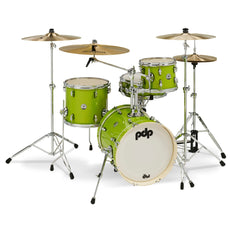 PDP New Yorker - Electric Green - 14x16 with 10.5mm BDM, 8x10, 12x13 Floor, 5x14 Snare pdny1604el