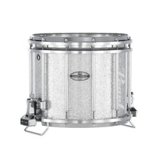 Pearl 14x12 Championship Maple Marching Snare Drum with Silver Sparkle Lacquer Finish FFXML1412/A450