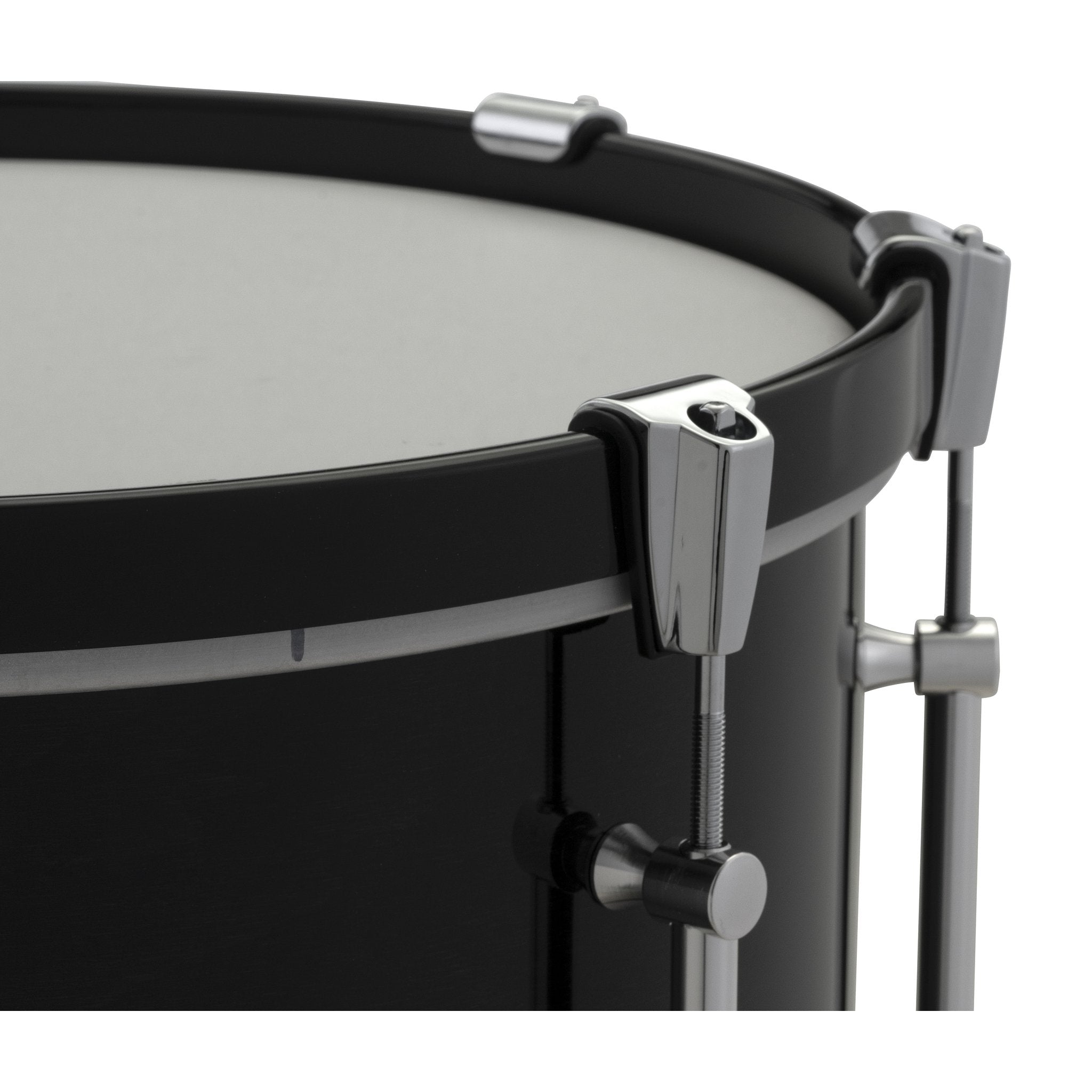 Pearl 15x12 Pipe Band Tenor Drum - Black Mist TDP1512-122 Profile