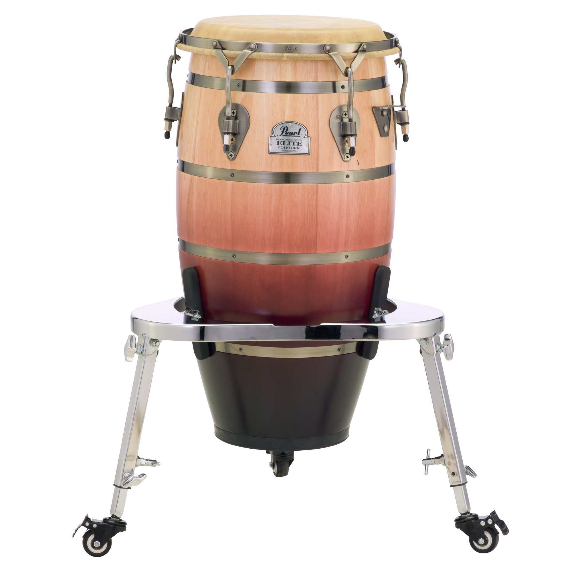 Pearl All Fit Conga Stand With Locking Casters Height and Tilt Adjustment - Image 2