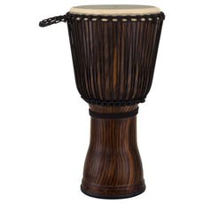 Pearl Artisan Rope-tuned Djembe - 12" - Artisan Straight Grain Limba - Image 1