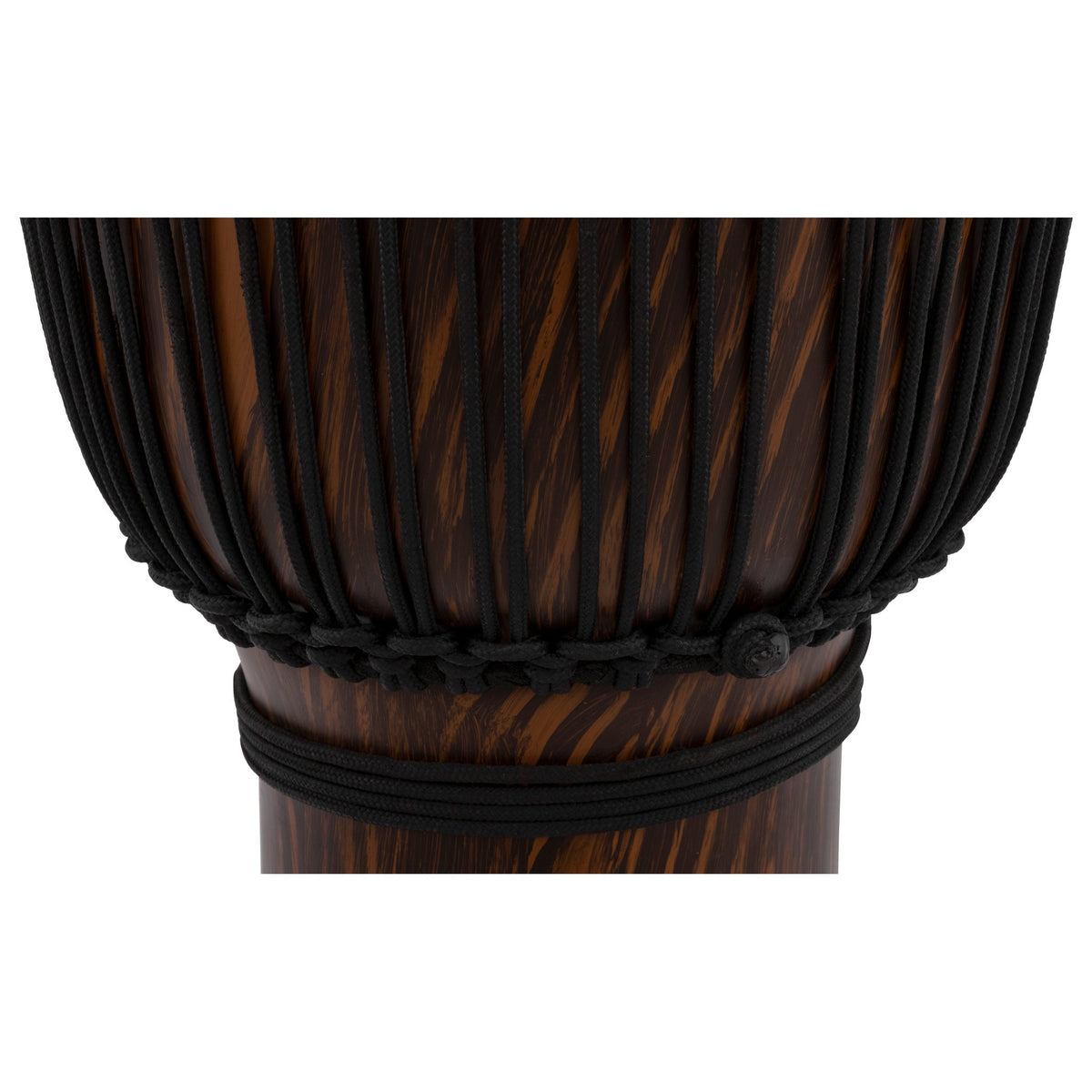 Pearl Artisan Rope-tuned Djembe - 14" - Artisan Straight Grain Limba - Image 3