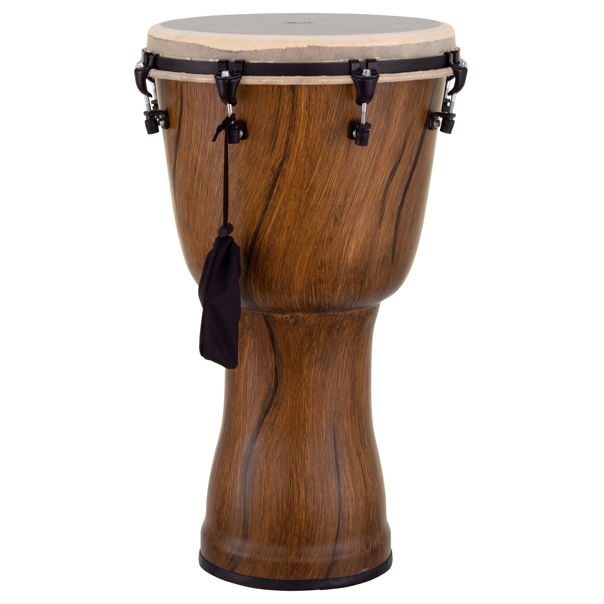 Pearl Artisan Top-tuned Djembe - 14" - Artisan Weathered Oak - Image 3