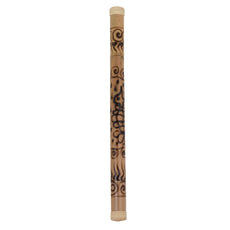 Pearl Bamboo Rainstick - 32" - Burned Finish - Image 1