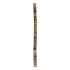 Pearl Bamboo Rainstick - 48" - Burned Finish - Image 1