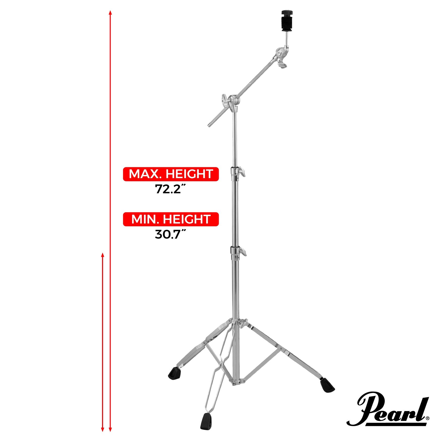 Pearl BC-830 Convertible Boom Cymbal Stand - Image 5