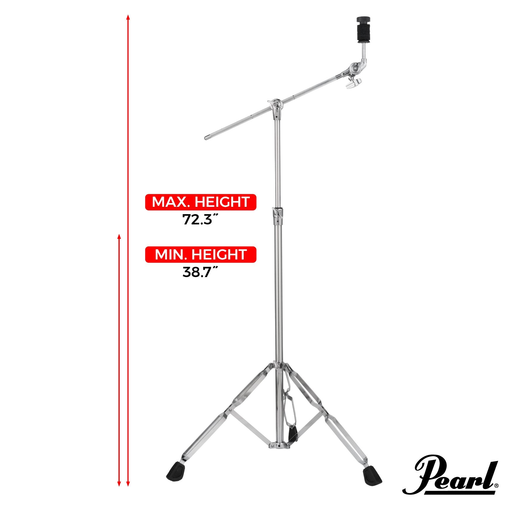 Pearl BC820 Convertible Boom Cymbal Stand - Image 4