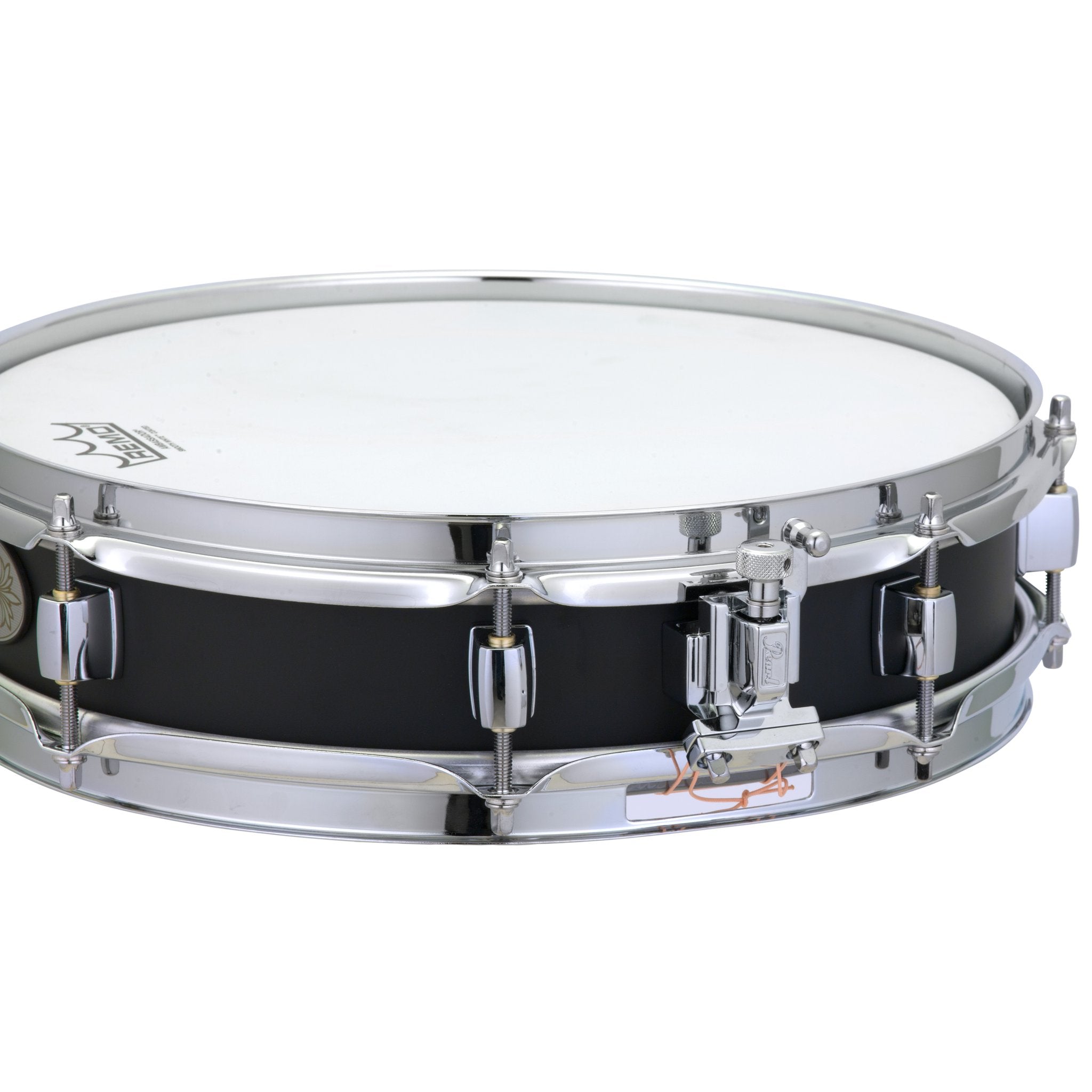 Pearl Black Steel Piccolo Snare Drum (S1330B) - 13x3 - Image 2