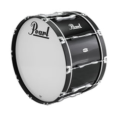 Pearl Championship Marching Bass Drum - 30" x 16" - Midnight Black - Image 1