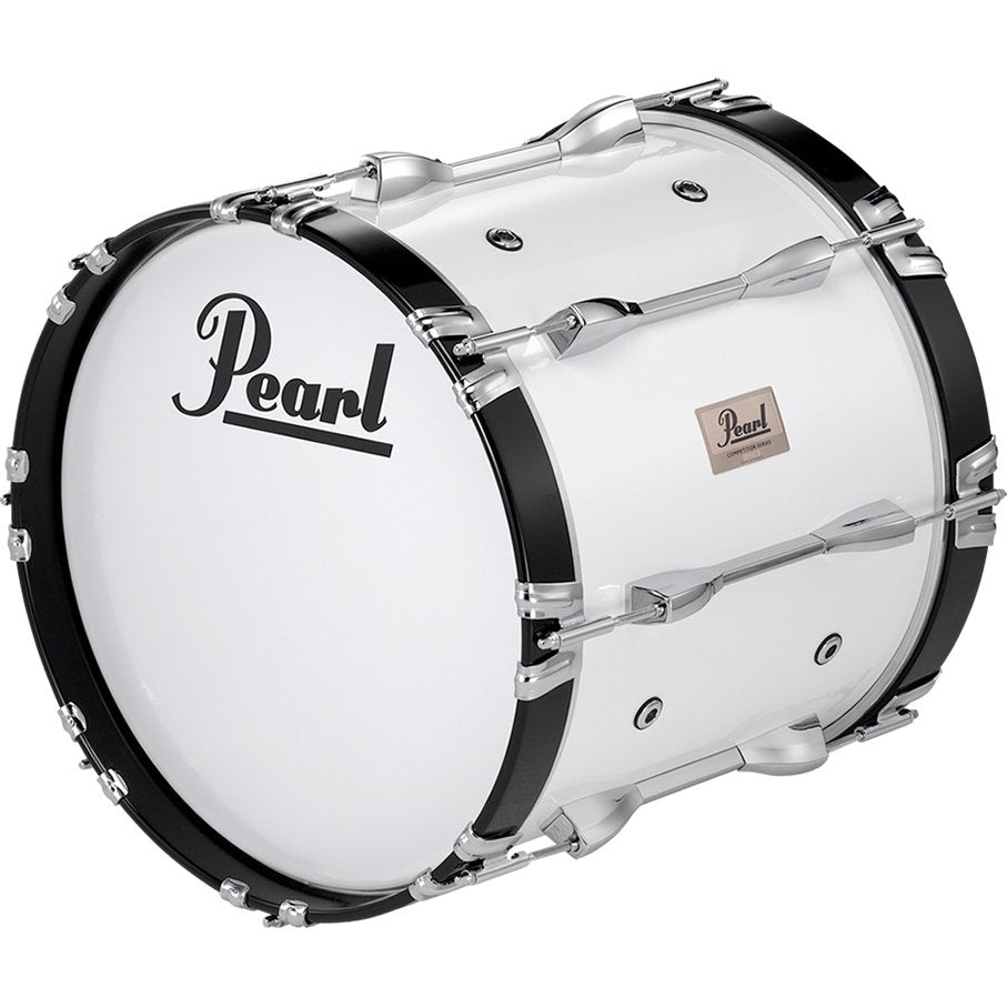 Pearl Competitor Marching Bass Drum - 16" x 14" CMB1614N/C33 White