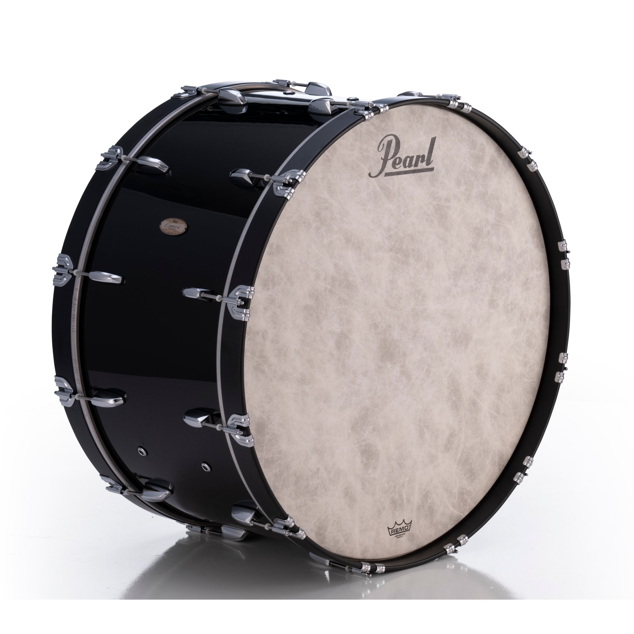 Pearl Concert Series Bass Drum - 32" x 16" - Midnight Black - Image 2