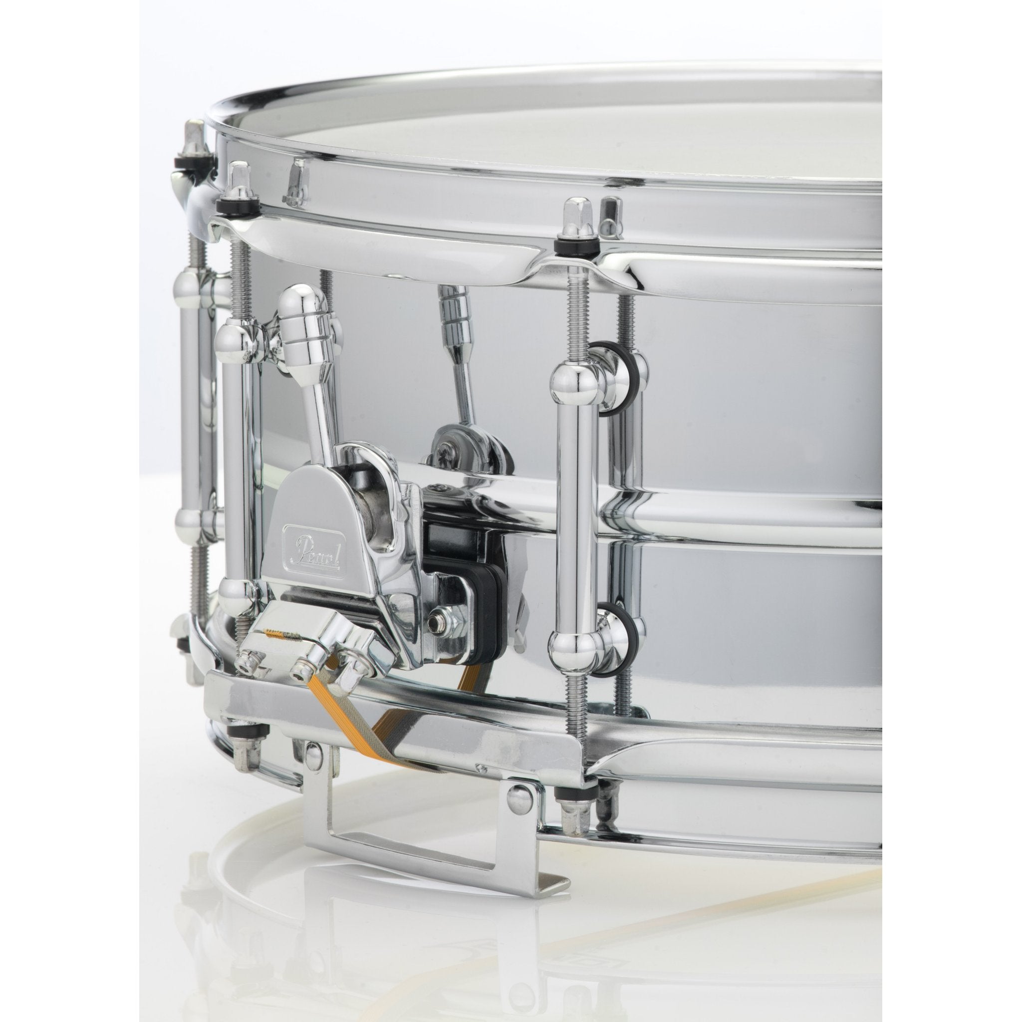 Pearl Concert Series Steel Concert Snare Drum -14x5.5 - Image 2