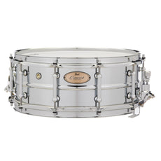 Pearl Concert Series Steel Concert Snare Drum -14x5.5 - Image 1