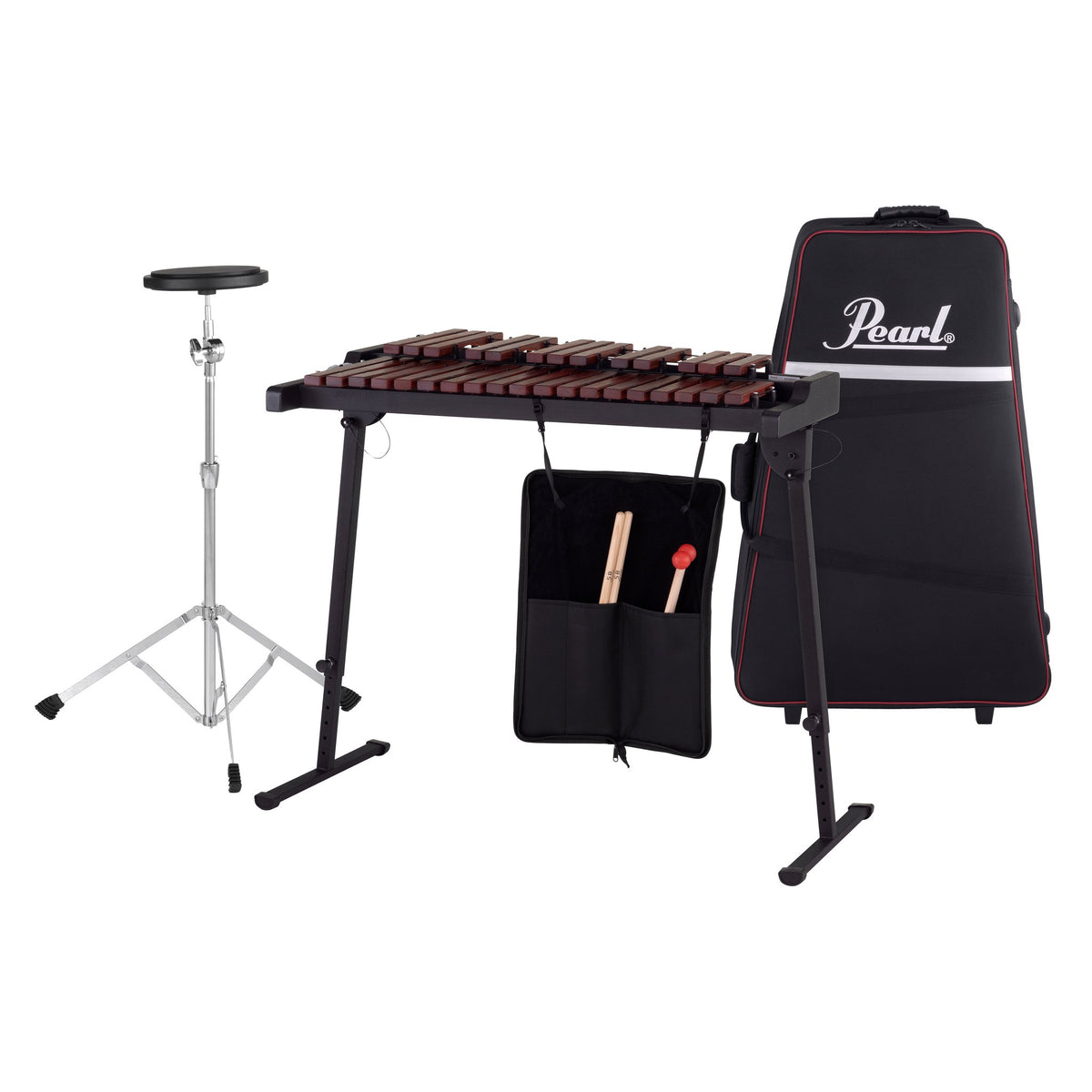 Pearl Educational Xylophone Kit with Rolling Cart PX905C