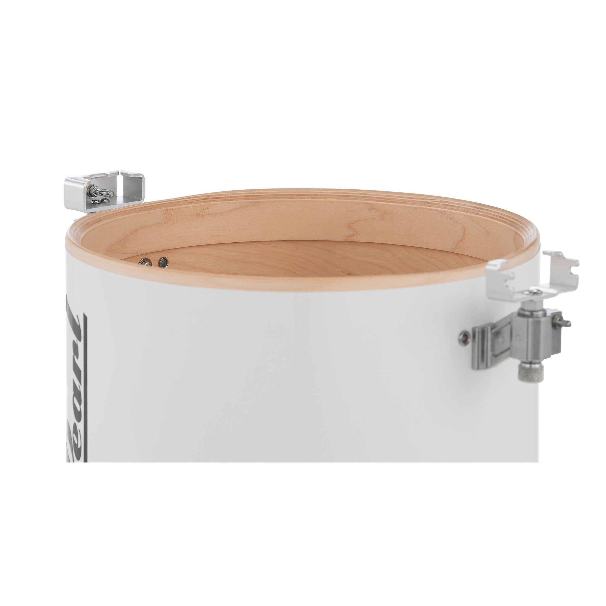 Pearl Finalist Birch Marching Snare Drum - 14" x 12" - Pure White - Image 8