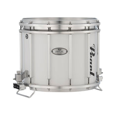 Pearl Finalist Birch Marching Snare Drum - 14" x 12" - Pure White - Image 1