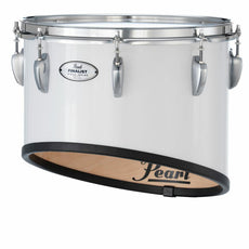 12x11.2 - Pure White - Pearl Finalist Birch Marching Tenor - Undrilled