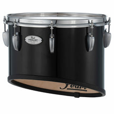 13x11.7 - Midnight Black - Pearl Finalist Birch Marching Tenor - Undrilled