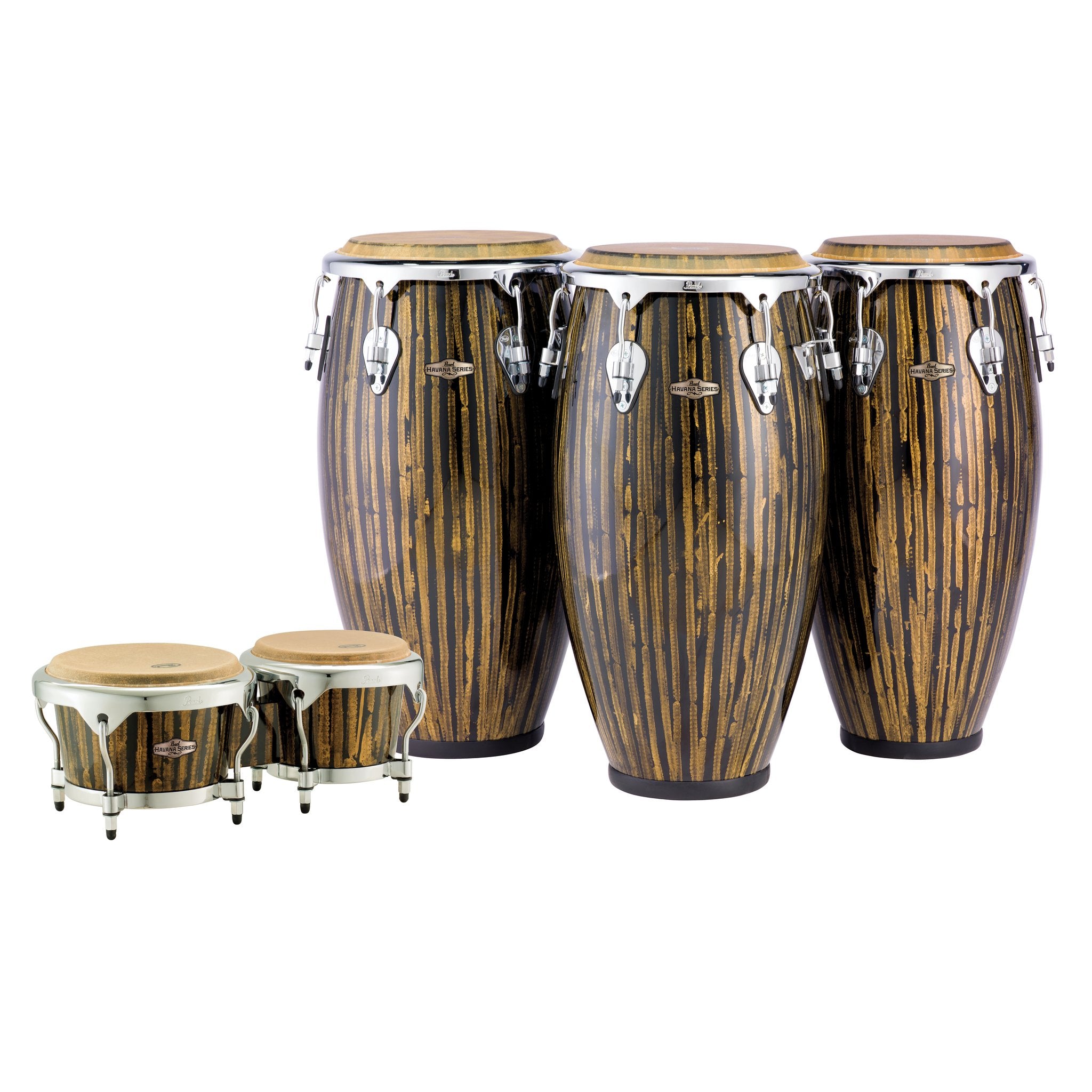 Pearl Havana Series Fiberglass Conga - 11.75" - Liquid Gold - Image 2