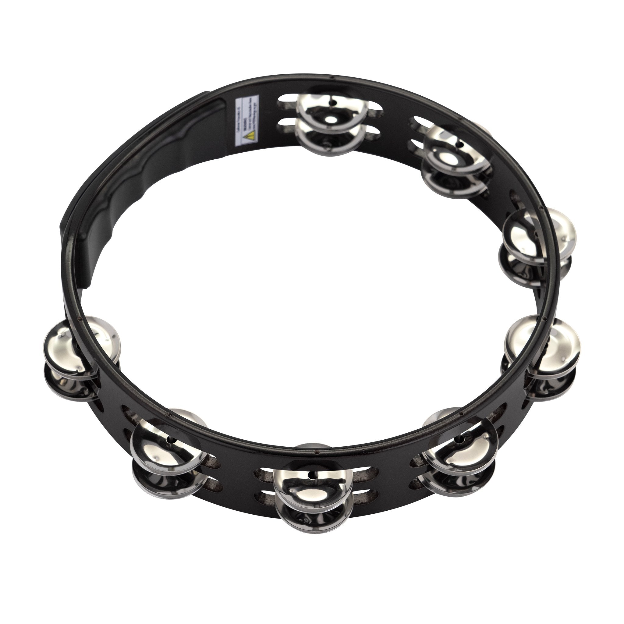 Pearl Headless Wood Tambourine - 10" Steel - Image 3