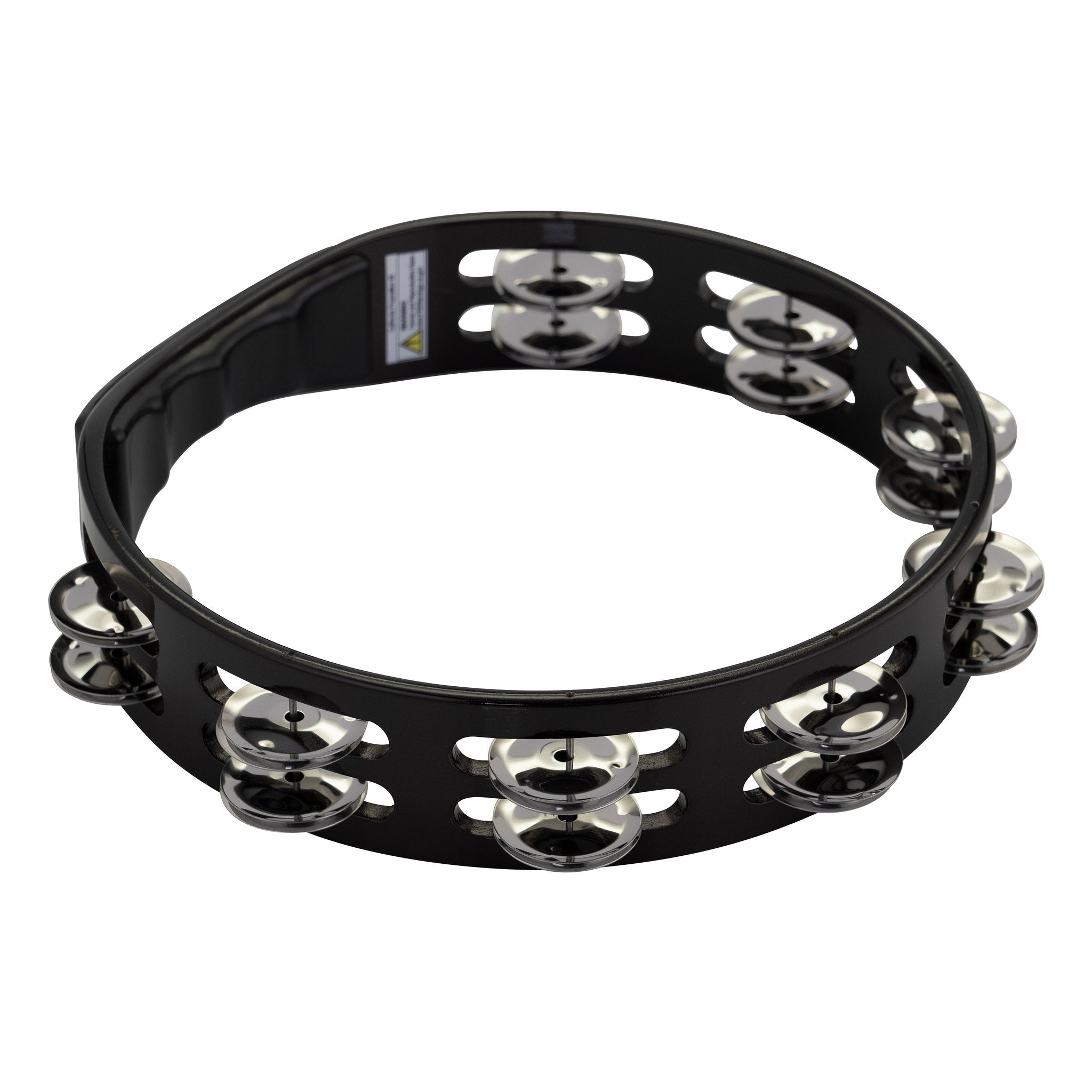 Pearl Headless Wood Tambourine - 10" Steel - Image 4