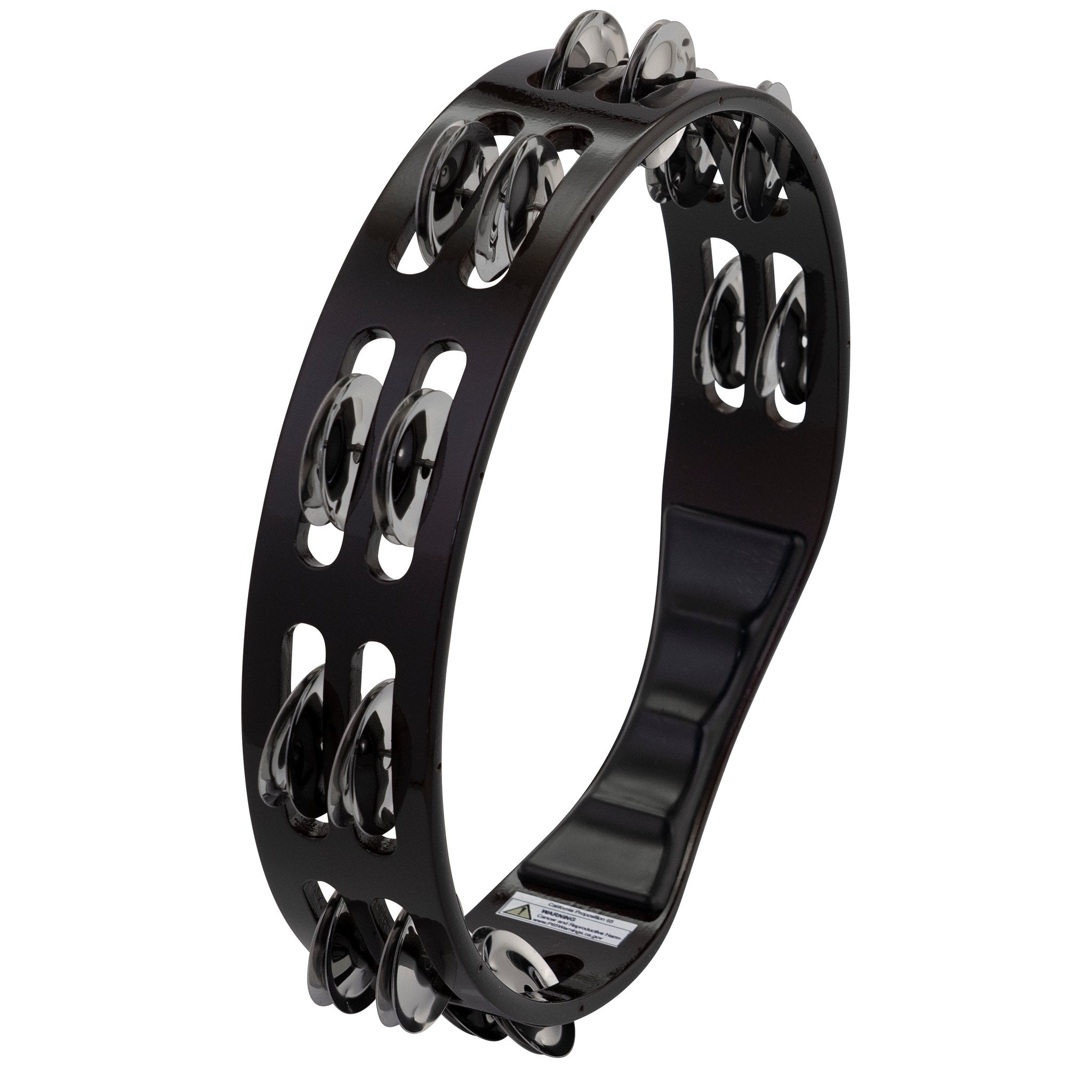Pearl Headless Wood Tambourine - 10" Steel - Image 5