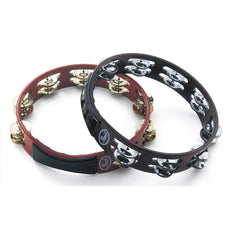 Pearl Headless Wood Tambourine - 10" Steel - Image 1