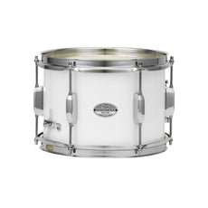 Pearl Junior Marching Snare Drum with Carrier - 10" x 7" - White - Image 1