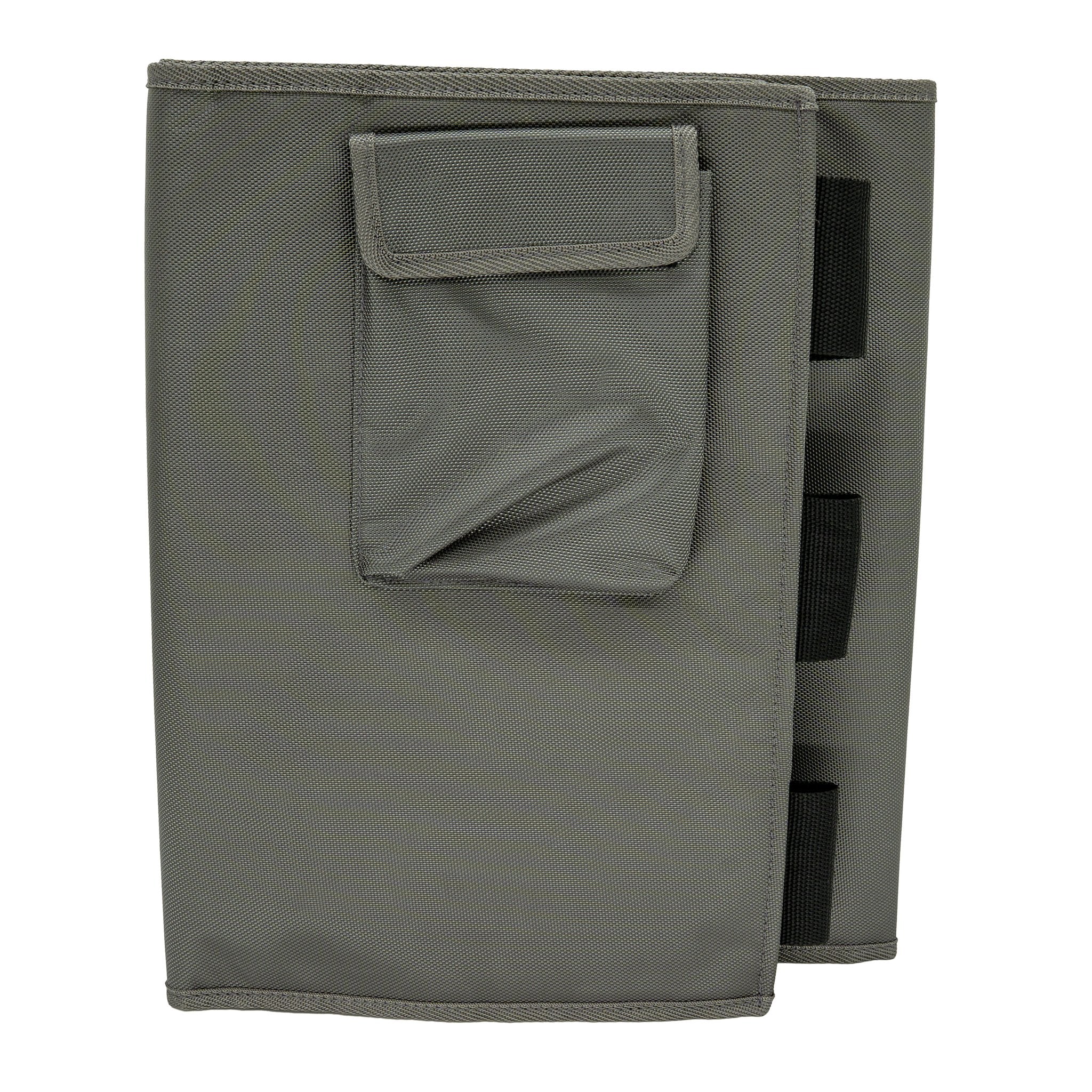 Pearl Marching Bass Drum Cover 14 MDCG14B gray pocket