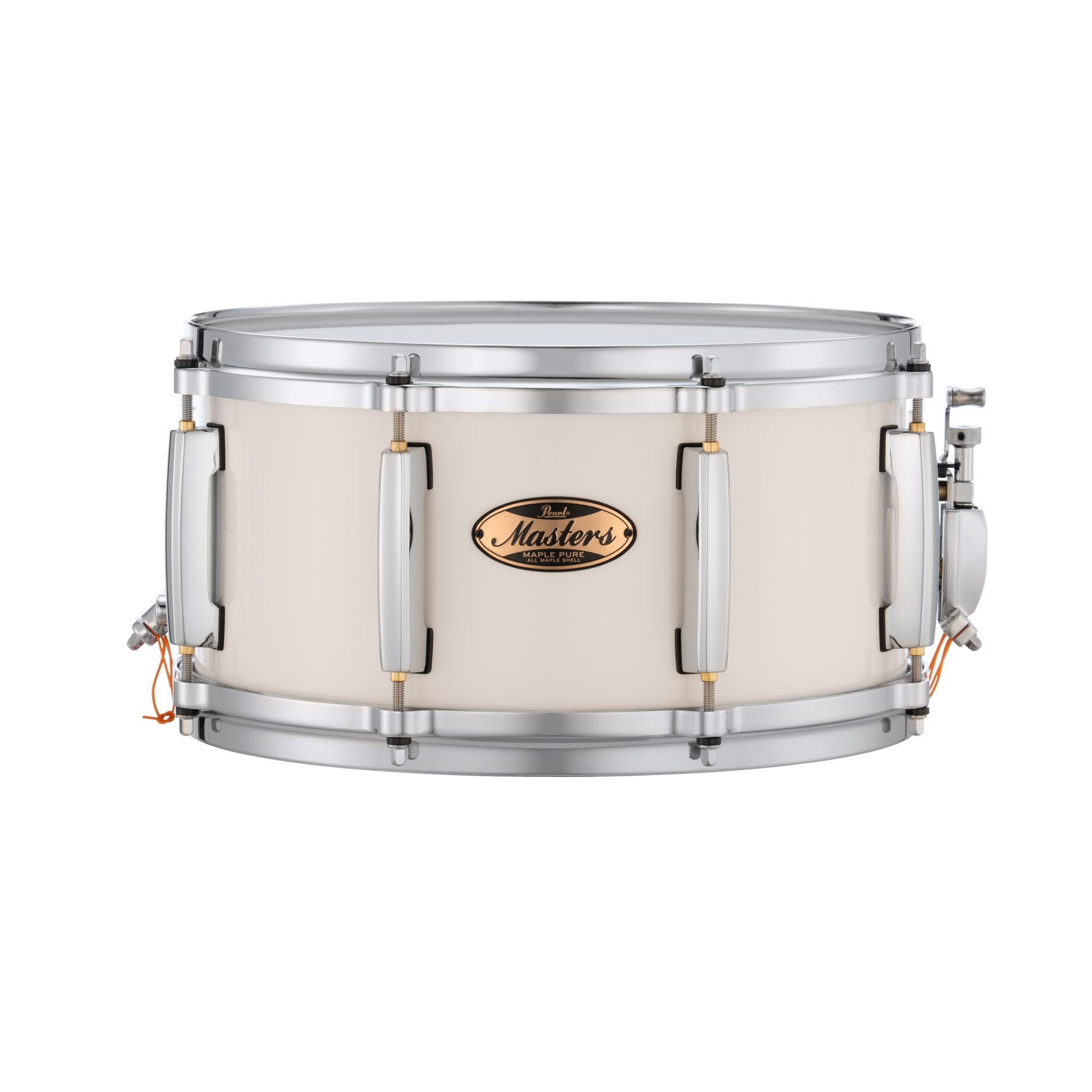 Pearl Masters Maple Pure Snare Drum - 13" x 6.5" - Arctic White MP4P1365S/C109