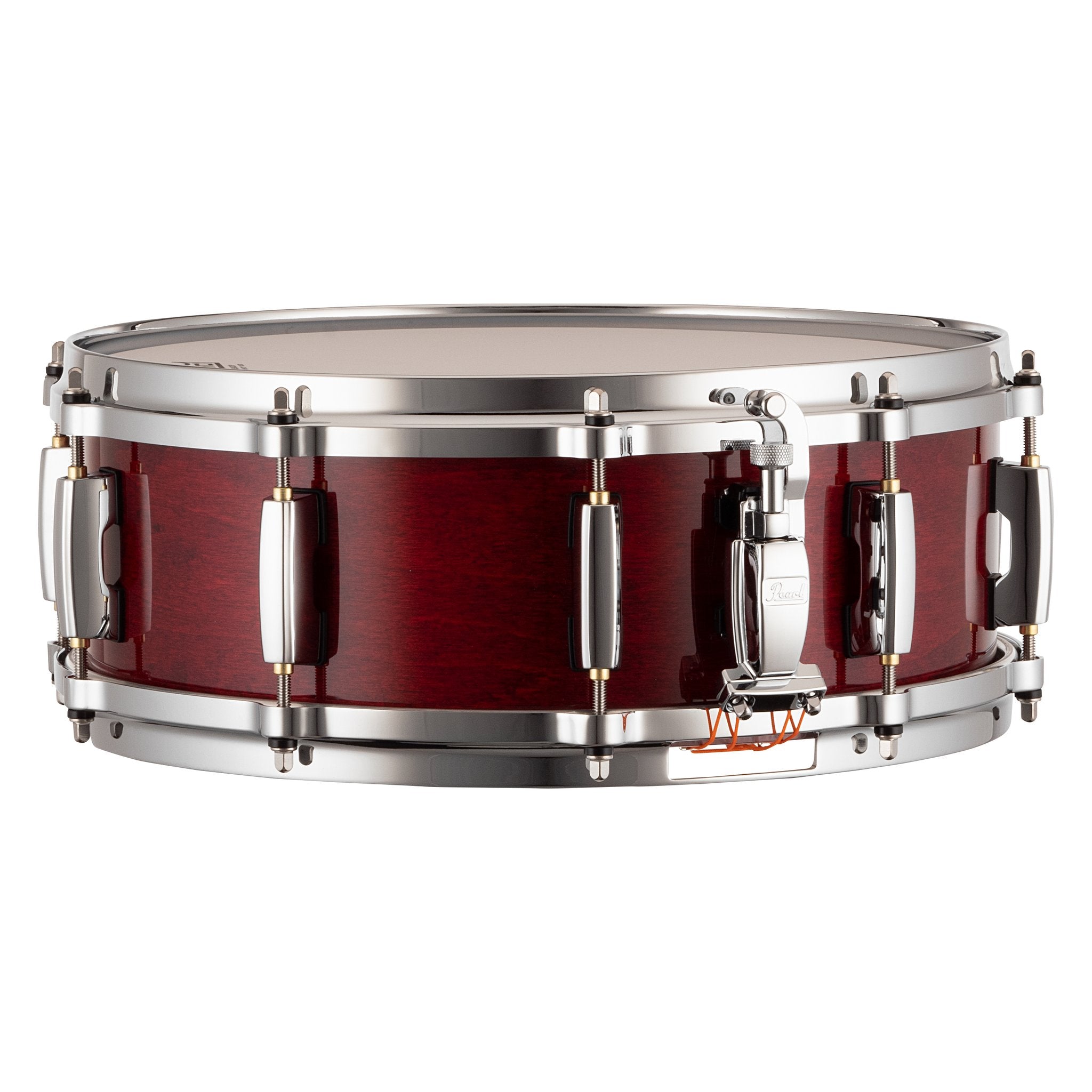 Pearl Masters Maple Snare Drum - 14" x 5" - Natural Cherry - Image 2