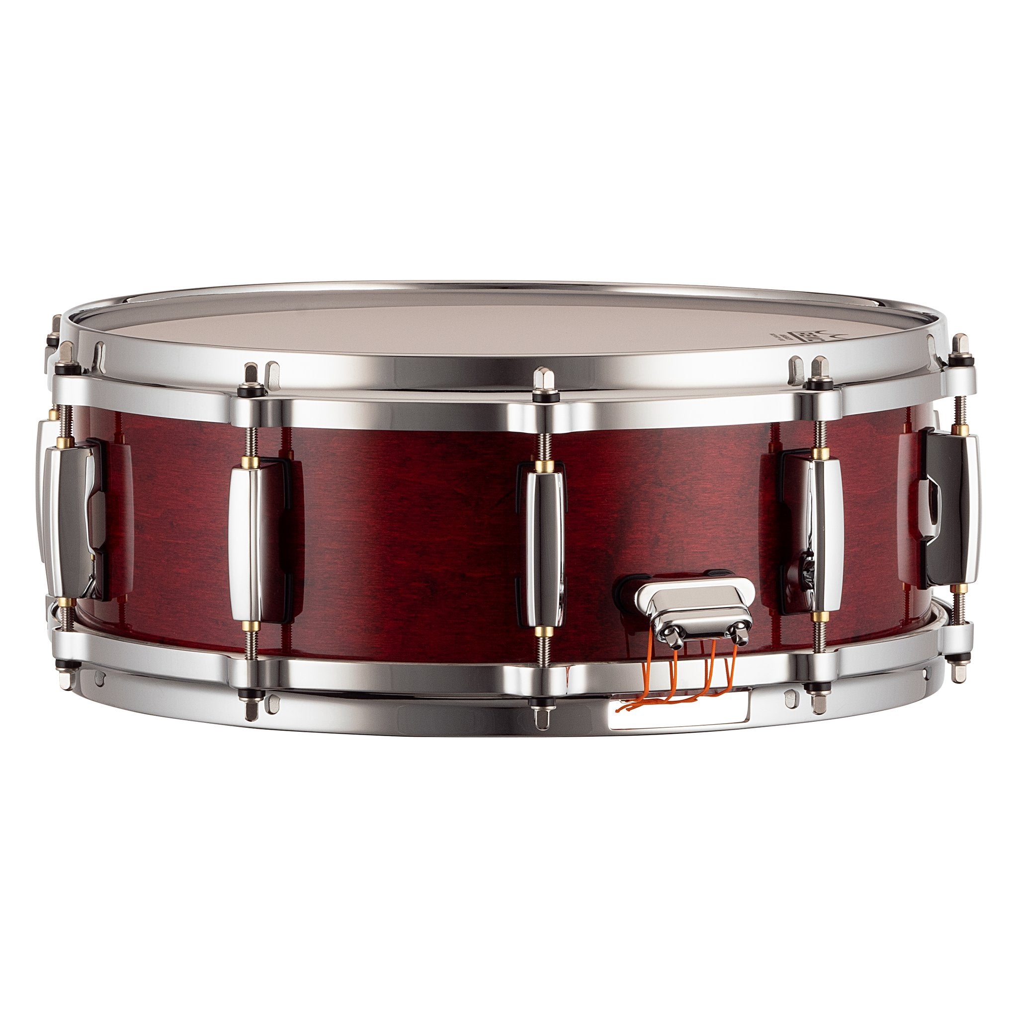 Pearl Masters Maple Snare Drum - 14" x 5" - Natural Cherry - Image 3