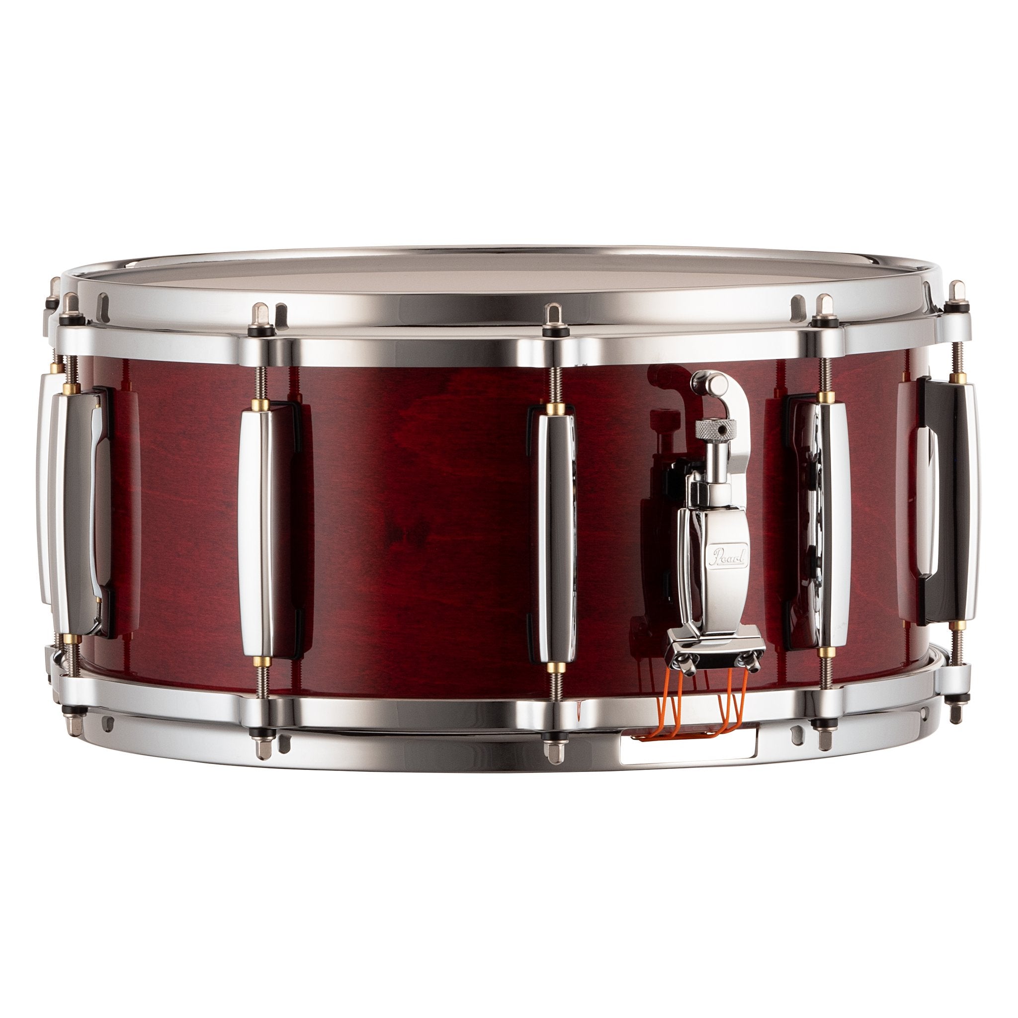 Pearl Masters Maple Snare Drum - 14" x 6.5" - Natural Cherry - Image 2