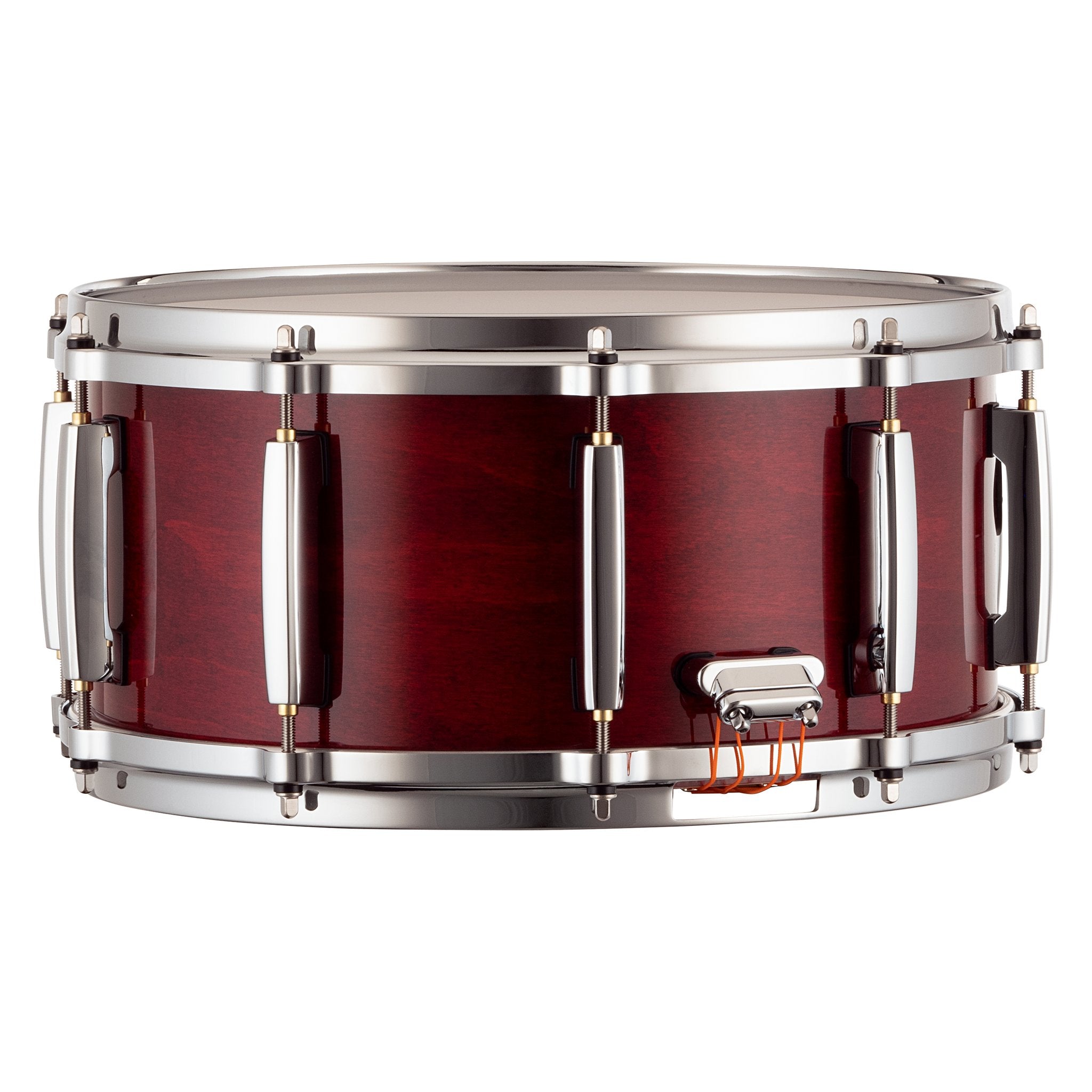 Pearl Masters Maple Snare Drum - 14" x 6.5" - Natural Cherry - Image 3