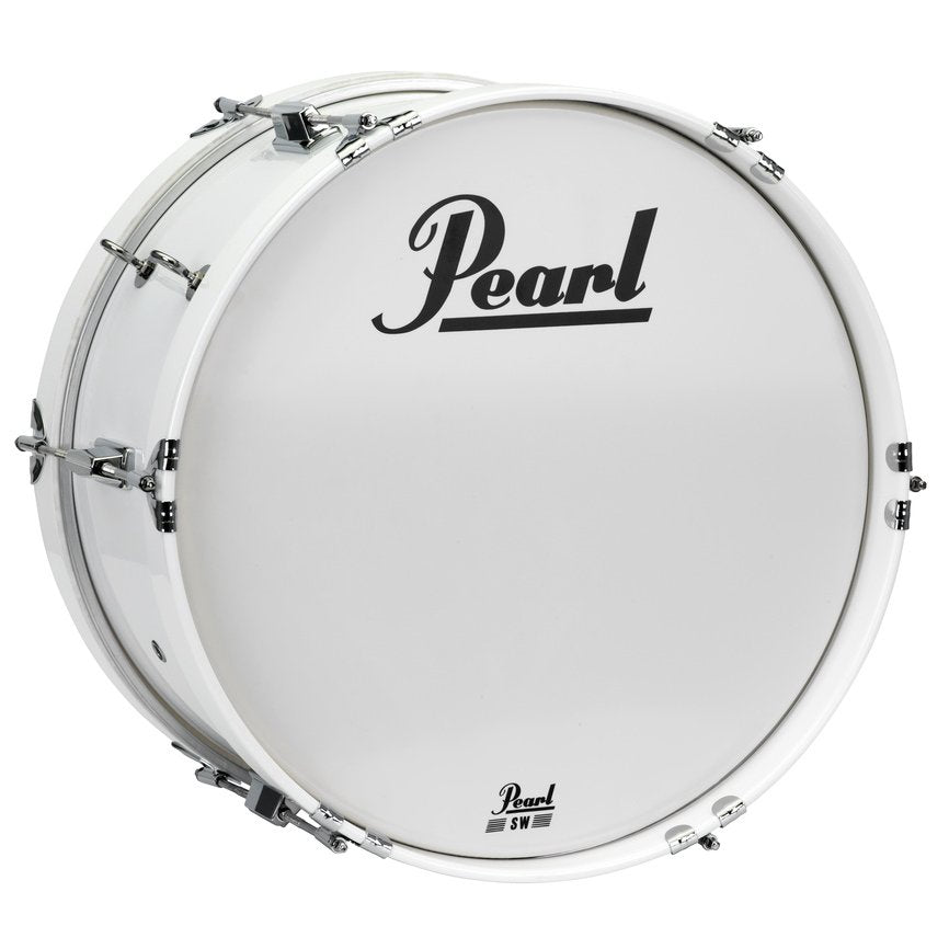 Pearl Junior Marching bass drum MJB1808/CXN33 pure white
