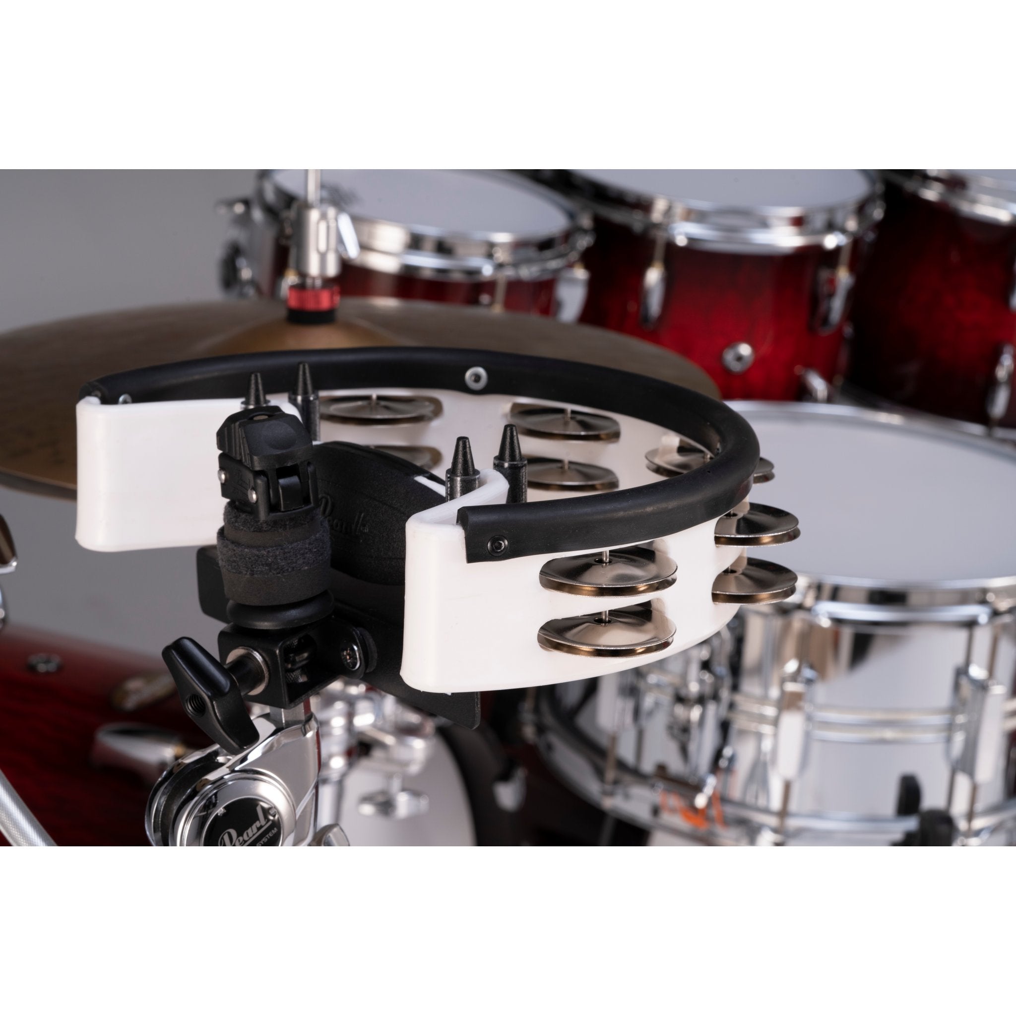 Pearl Percussion Tambourine - Steel Jingle - Image 8