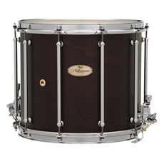 Pearl Philharmonic Field Drum Mahogany Shell Matte Walnut Finish - 14x12 - Image 1